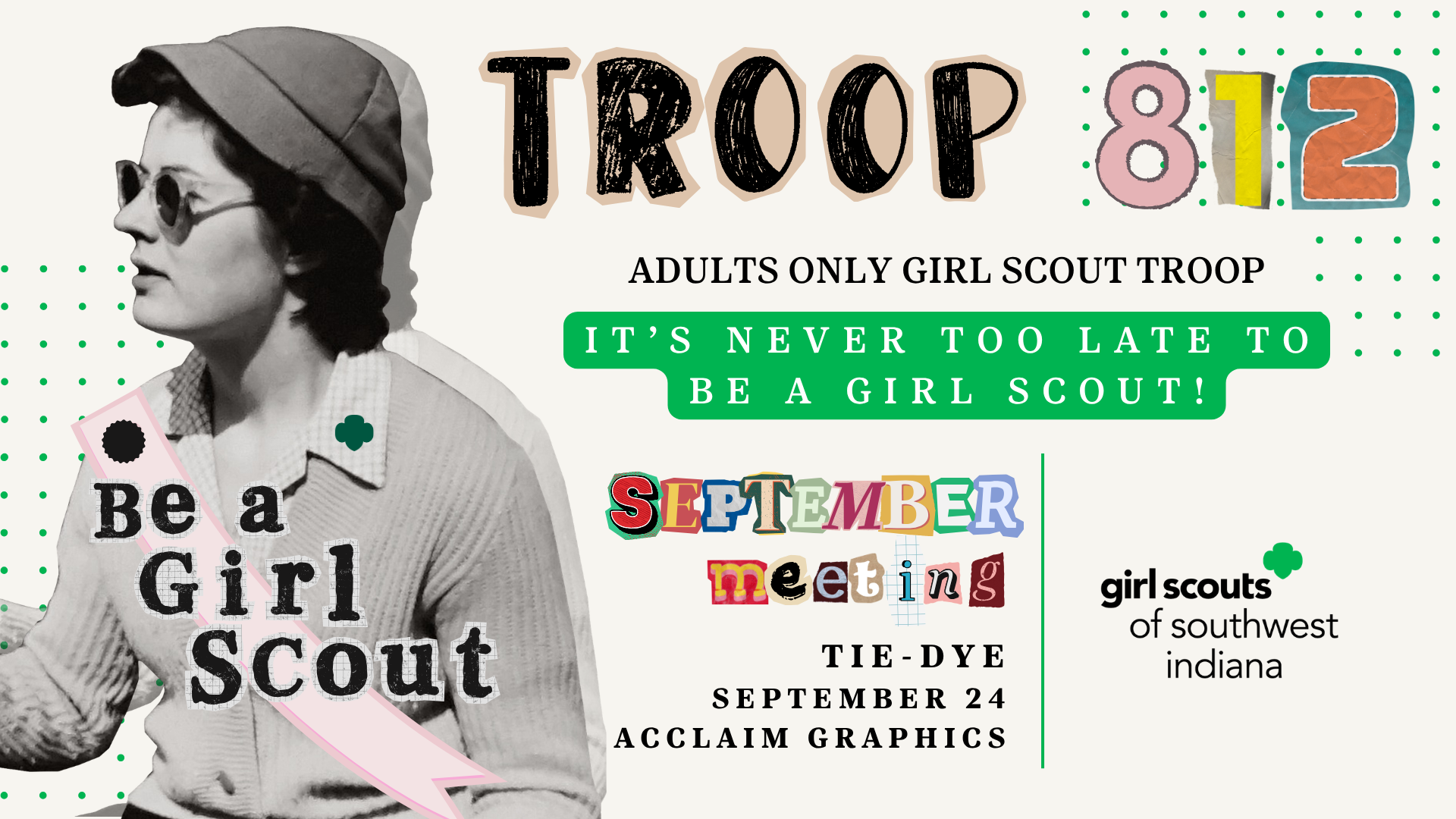 Troop 812 | September Meeting: BYO Tie Dye
